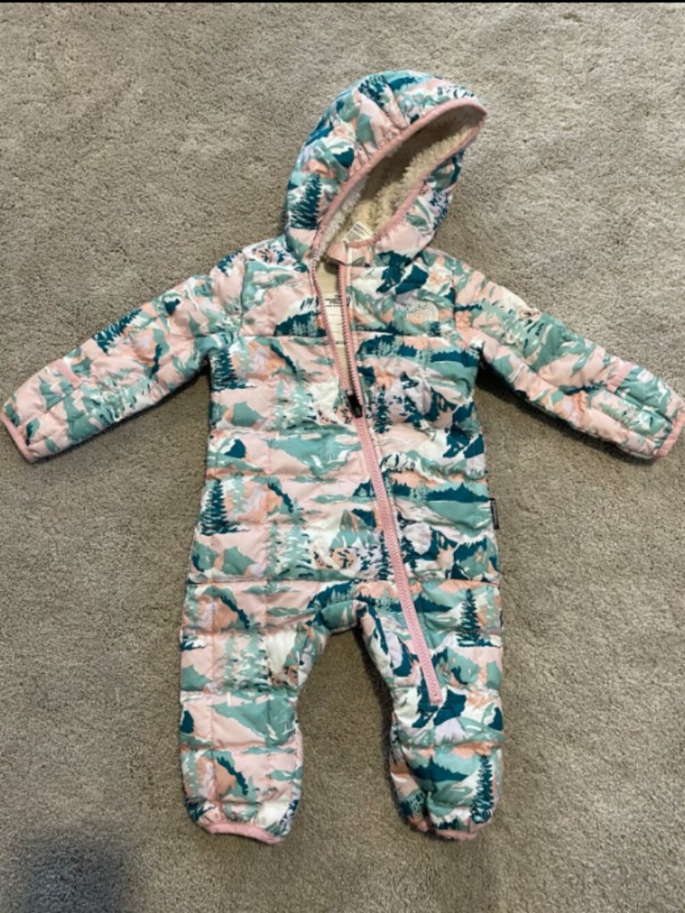 The North Face Thermoball Baby Bunting 3-6 months